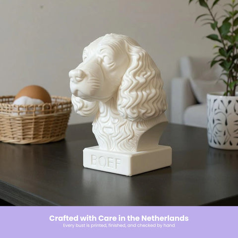 Custom Dog Sculpture – Personalized 3D Printed Sculpture of Your Dog