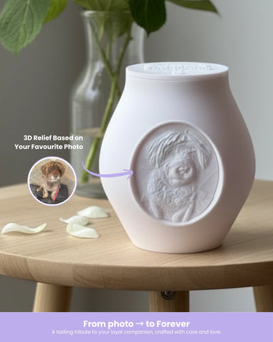 Custom Pet Urn – Personalized 3D-Printed Memorial of Your Beloved Pet
